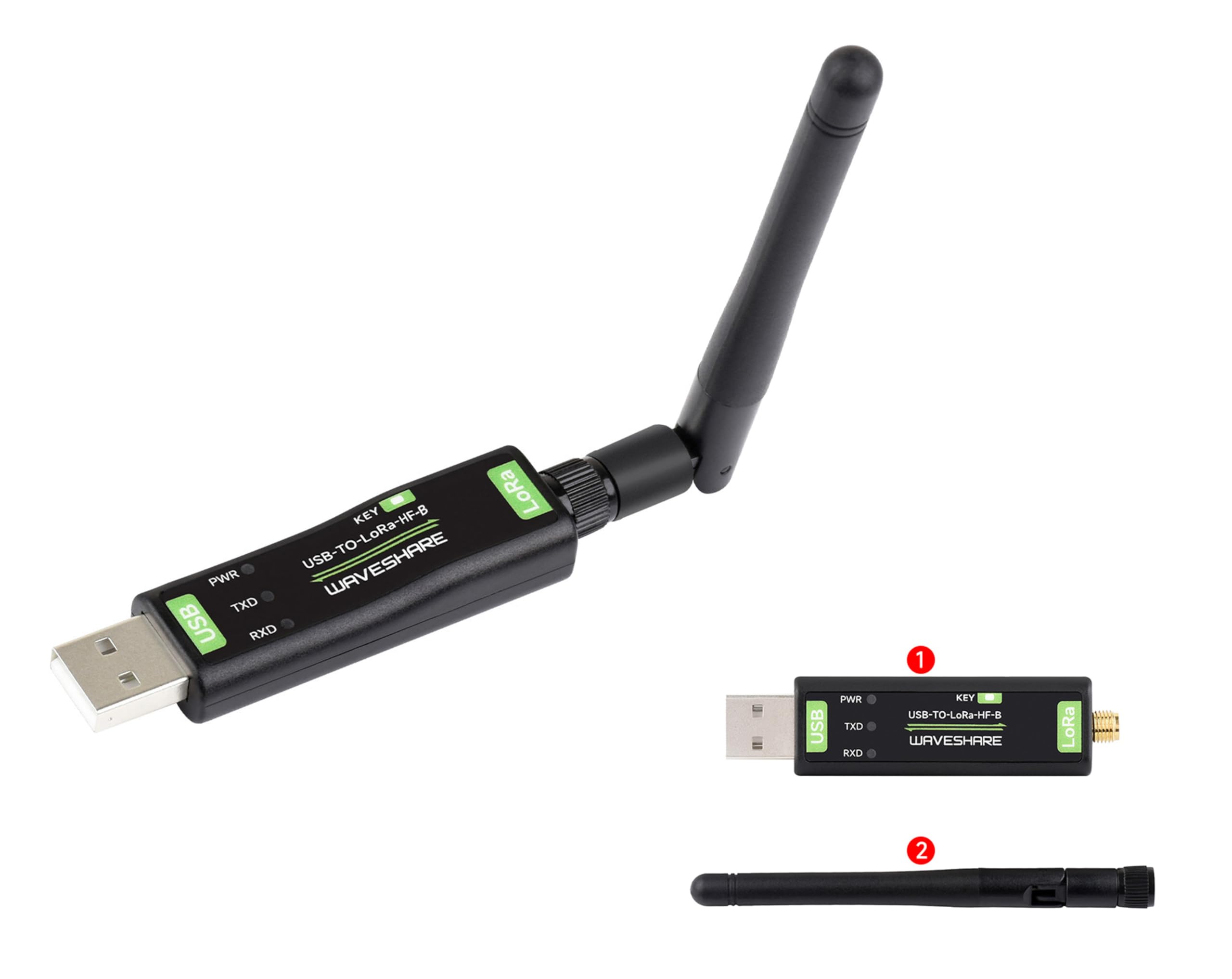 Amazon.com: Waveshare USB to LoRa Data Transfer Module Based On